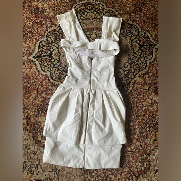 Preen By Thornton Bregazzi Bodycom Dress in White - Picture 3 of 7